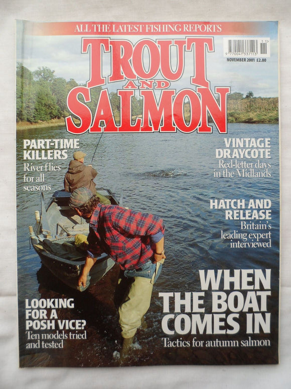 Trout and Salmon Magazine - November 2001 - River flies for all seasons