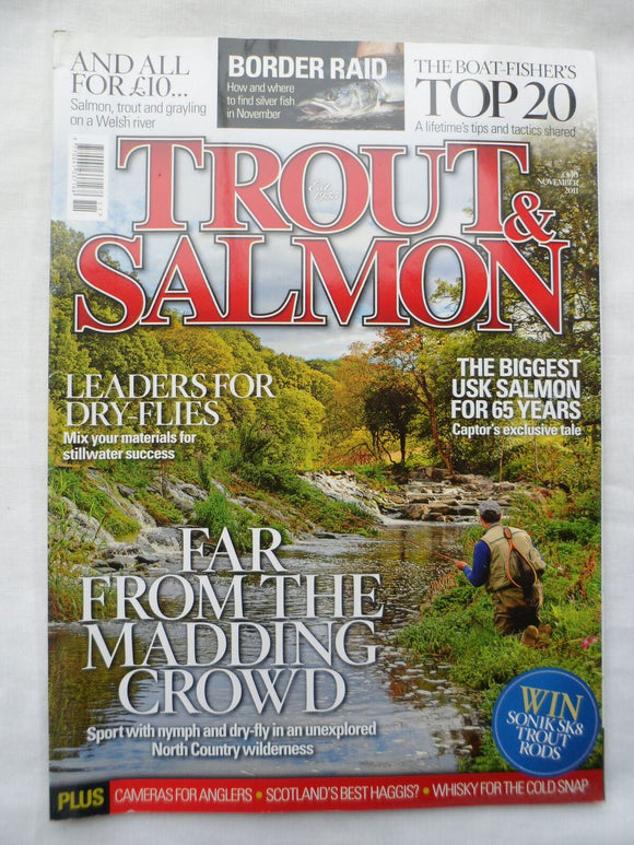 Trout and Salmon Magazine - November 2010 - Leaders for dry flies
