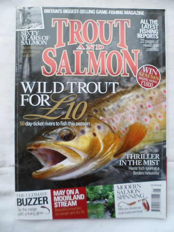 Trout and Salmon Magazine - May 2009 - The Ultimate buzzer - Salmon spinning