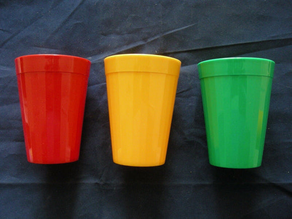 Harfield Polycarbonate 5oz 150 ml Fluted Tumblers