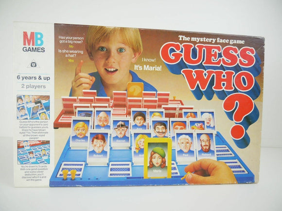MB Guess Who game  1980 edition - Spare parts
