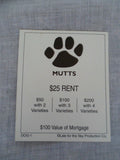 Dog-opoly board game - spare parts
