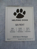 Dog-opoly board game - spare parts