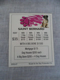 Dog-opoly board game - spare parts