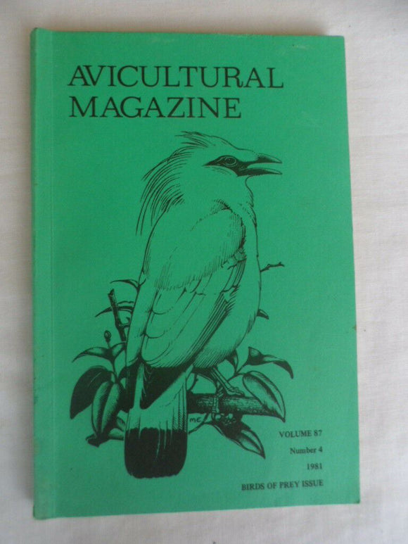Avicultural Magazine - October / December 1981