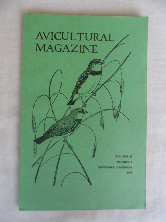 Avicultural Magazine - November / December 1974