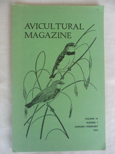 Avicultural Magazine - January / February 1972