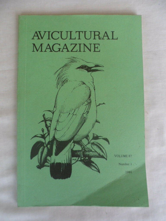 Avicultural Magazine - January / March 1981