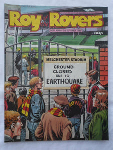 Roy of the Rovers football comic - 3 September 1988 - Birthday gift?