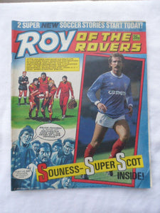 Roy of the Rovers football comic - 31 January 1987 - Birthday gift?