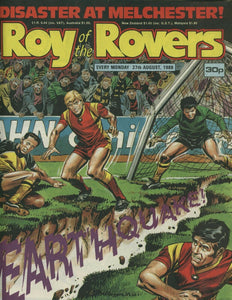 Roy of the Rovers - Comic - 27 August 1988