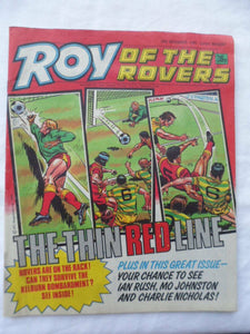 Roy of the Rovers football comic - 20th December 1986 -  Birthday gift?