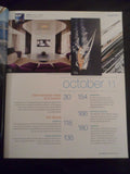 Boat International - October 2011 - Contents pages shown photos