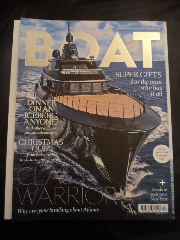 Boat International - December 2015 - Contents pages shown photos