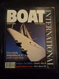 Boat International - August 2004 - Photos show contents pages