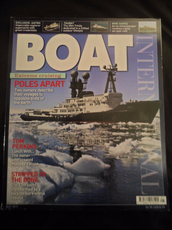Boat International - May 2013  - Contents pages shown photos