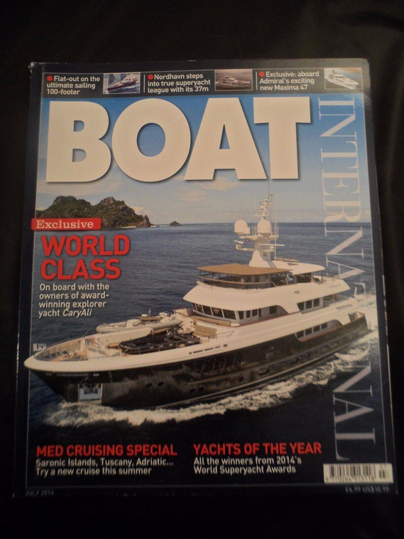 Boat International - July 2014 - Contents pages shown photos