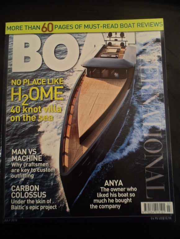 Boat International - August 2010 - Contents pages shown photos