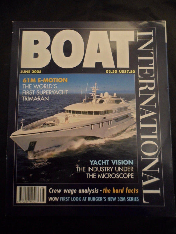 Boat International - June 2005 - Photos show contents pages