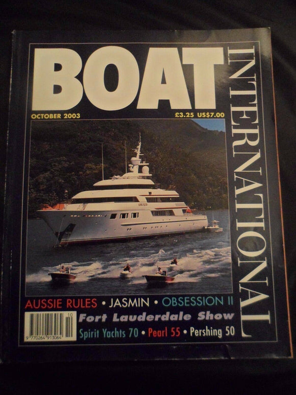 Boat International - October 2003 - Photos show contents pages