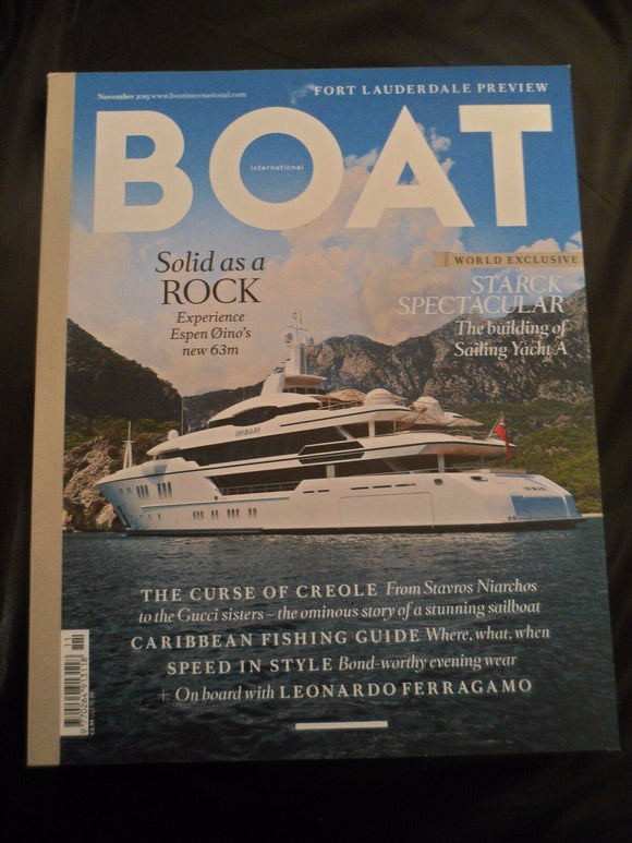 Boat International - November 2015 - Contents pages shown photos