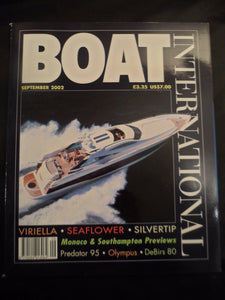 Boat International - September 2002 - Contents pages shown photos