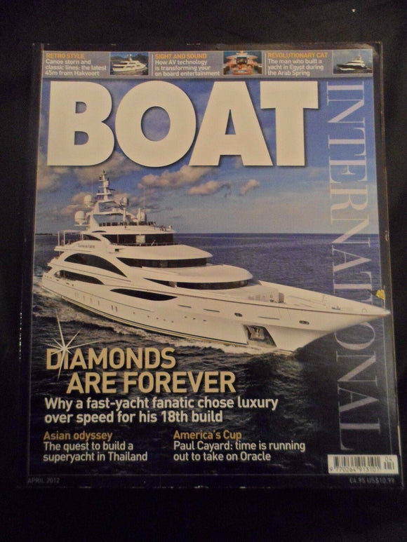 Boat International - April 2012  - Contents pages shown photos