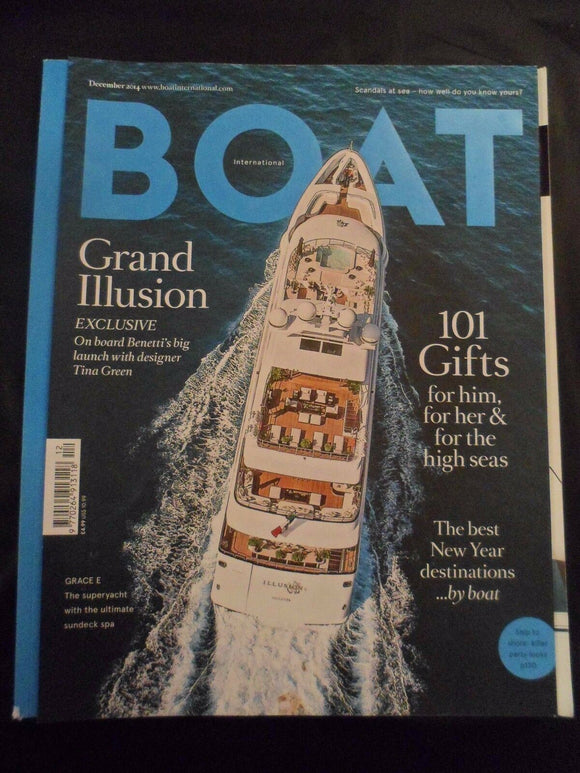Boat International - December 2014 - Contents pages shown photos