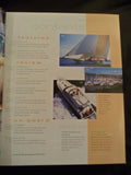 Boat International - March 2002 - Contents pages shown photos
