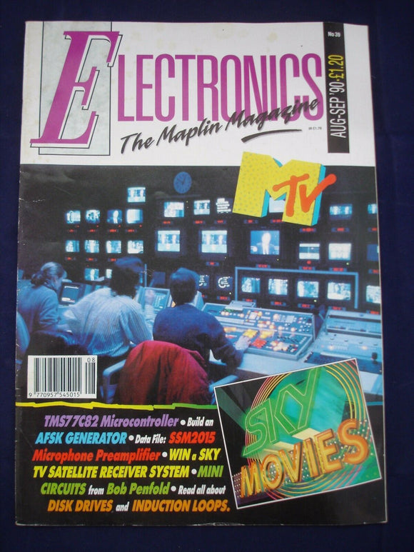 Vintage - Electronics Magazine - August / September 1990