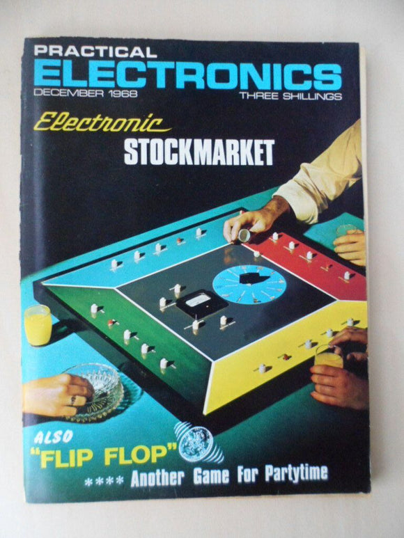 Vintage Practical Electronics Magazine - Dec 1968  - contents shown in photos