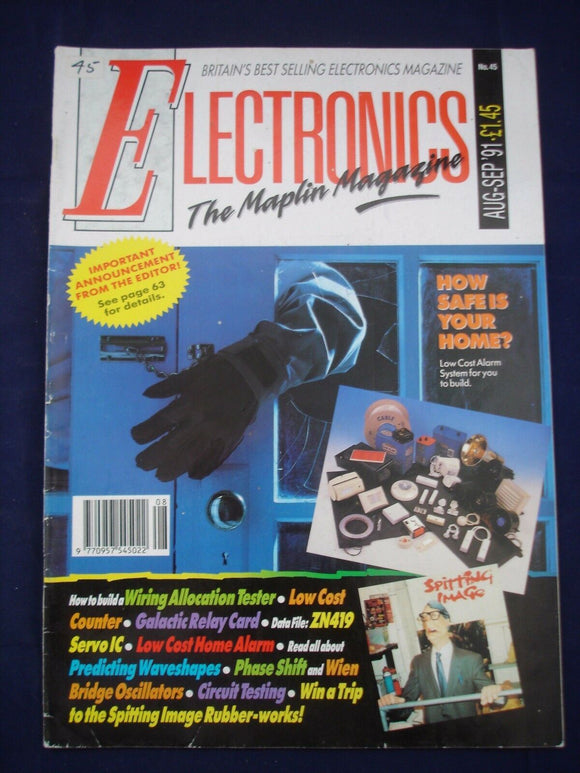 Vintage - Electronics Magazine - August / September 1991