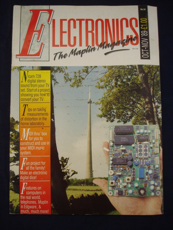Vintage - Electronics Magazine - Oct - Nov 1989