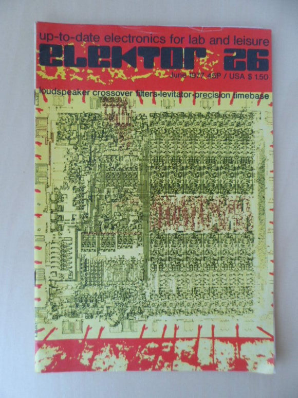 Vintage Elektor Magazine - June 1977  - contents shown in photos