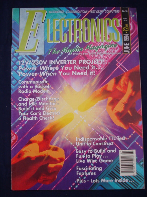 Vintage - Electronics Magazine - June 1994