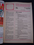 Vintage Television Magazine - July 1990  -  Birthday gift for electronics