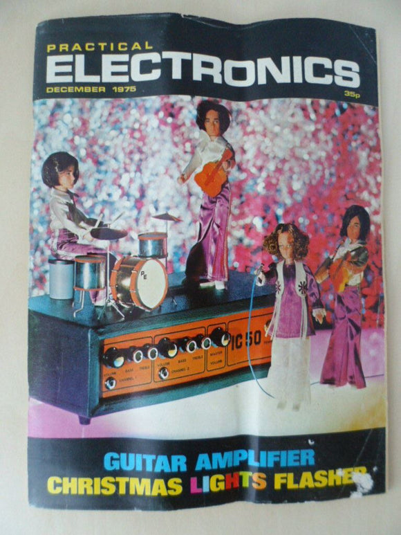 Vintage Practical Electronics Magazine - Dec 1975  - contents shown in photos