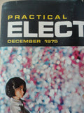 Vintage Practical Electronics Magazine - Dec 1975  - contents shown in photos