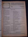 Vintage Television Magazine - July 1977 -  Birthday gift for electronics