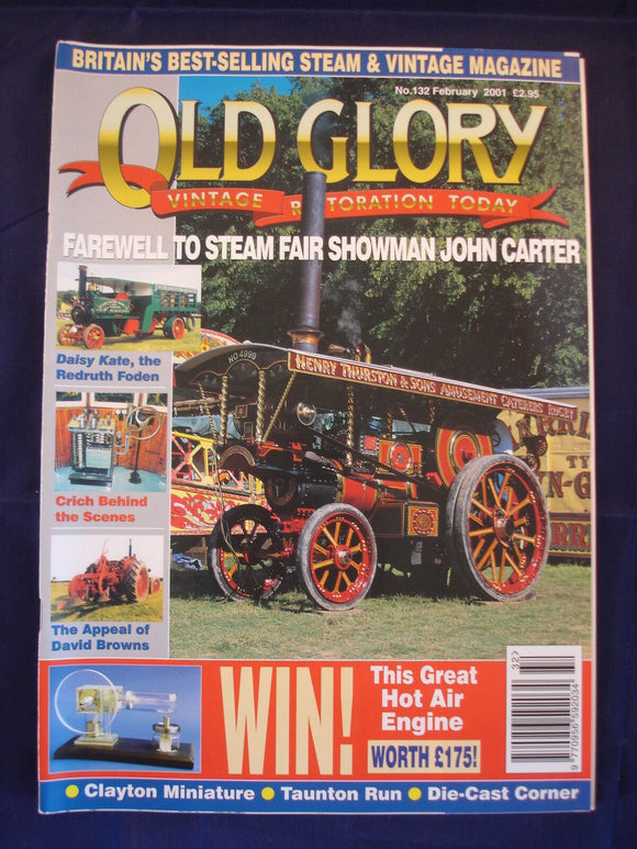 Old Glory Magazine - Issue 132 - February 2001 - David Brown - Redruth Foden
