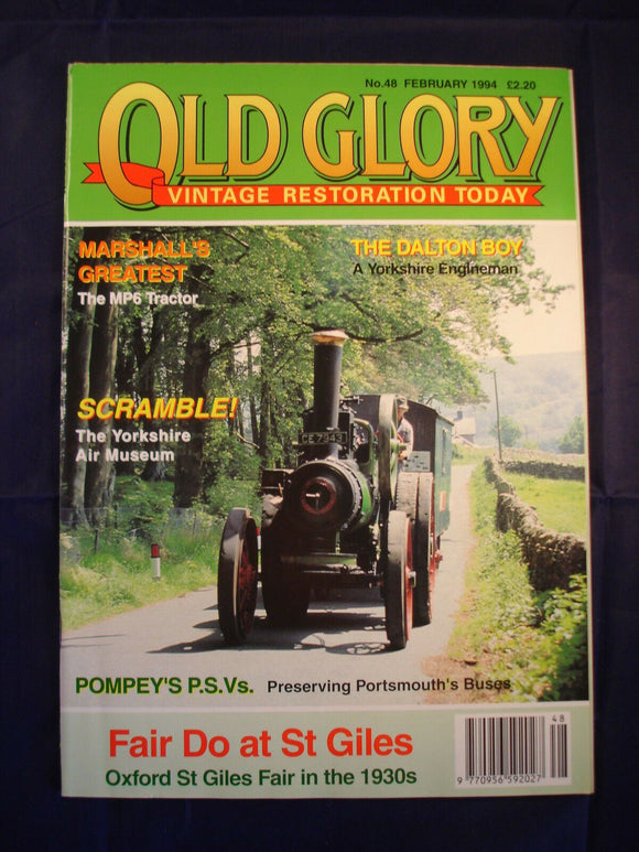 Old Glory Magazine - Issue 48 - February 1994 - MP6 - Portsmouth buses -
