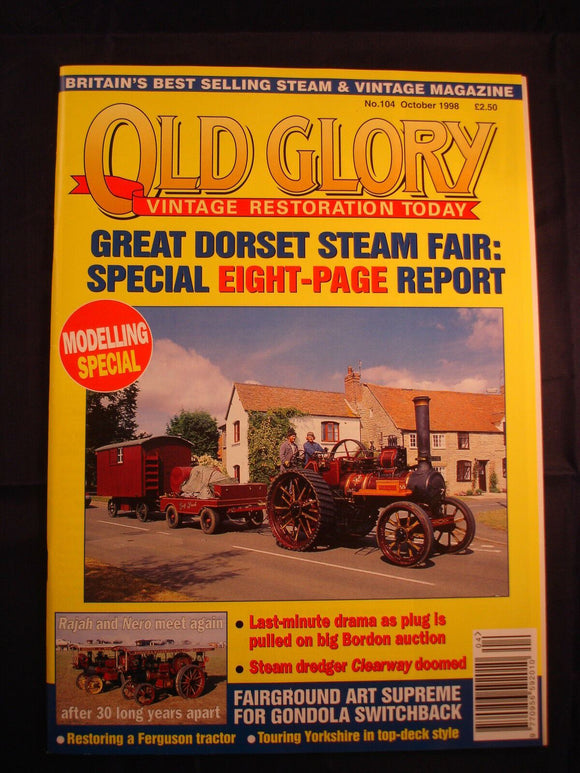 Old Glory Magazine - Issue 104 - October 1998 - Ferguson tractor restoration