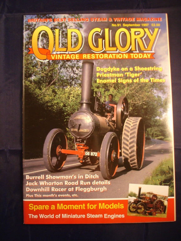 Old Glory Magazine - Issue 91 - September 1997 - Miniature steam engines