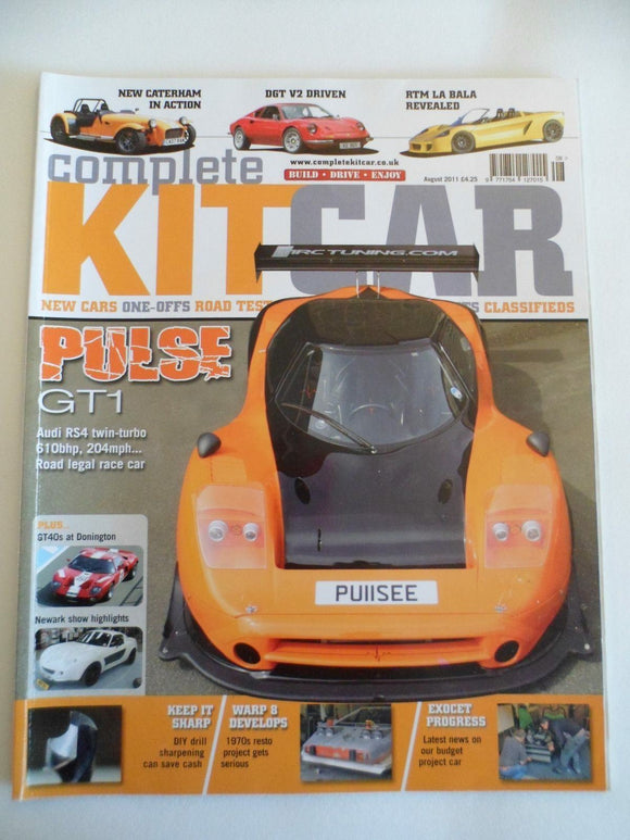 Complete Kitcar magazine - August 2011 - Caterham Supersport