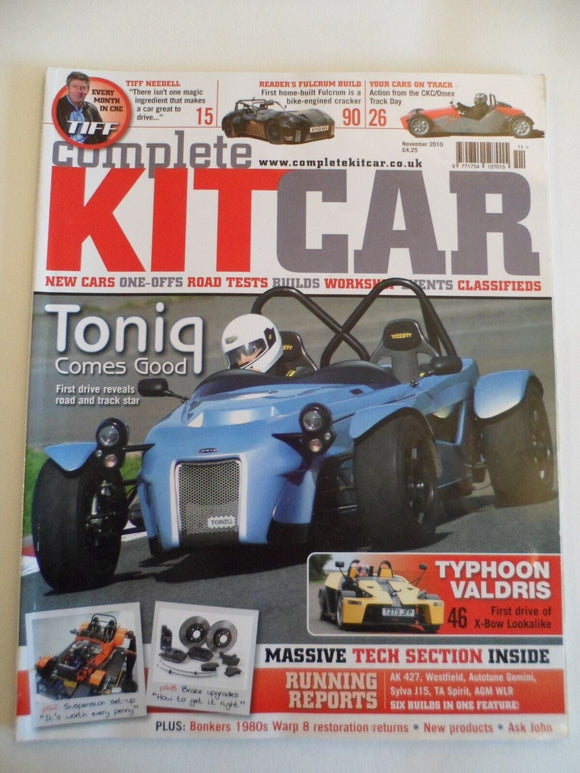 Complete Kitcar magazine - November 2010 - Toniq driven