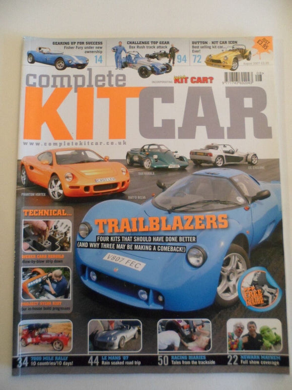 Complete Kitcar magazine - August 2007 - Weber carb rebuild