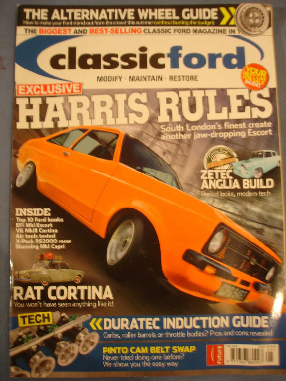 Classic Ford Mag 2008 - may - Pinto cam belt - Rat Cortina - Duratec induction