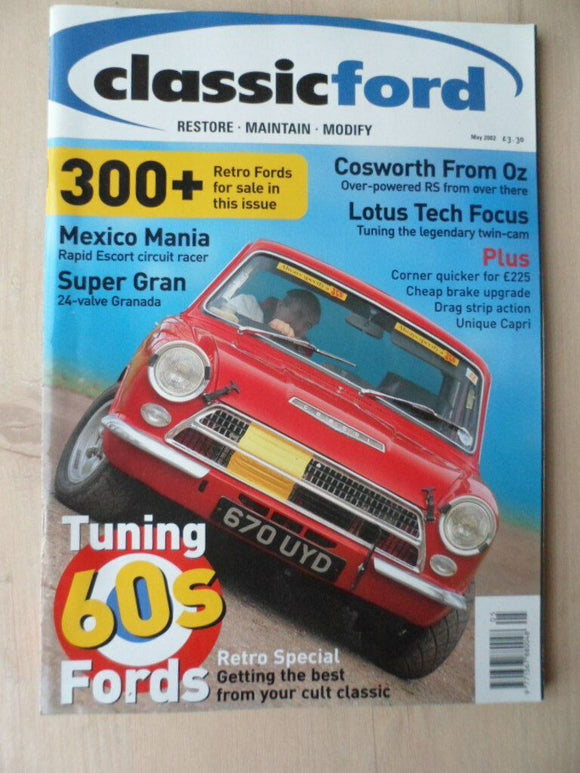 Classic Ford magazine - May 2002 - Tuning 60s Fords