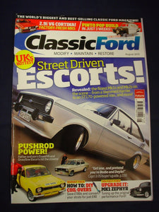 Classic Ford Mag - August 2010 - Street driven Escorts - Capri 3.0s
