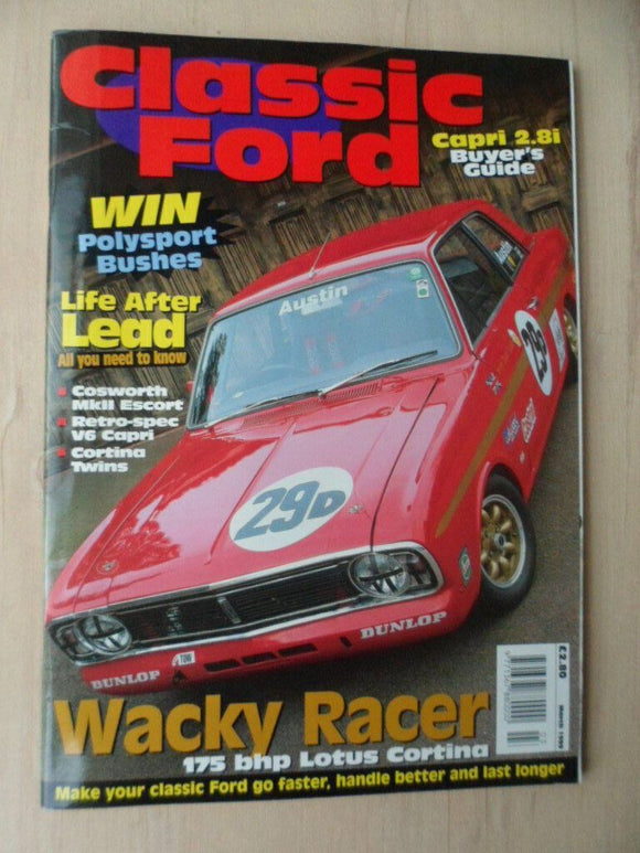 Classic Ford magazine - March 1999 - Capri 2.8i guide - Lotus Cortina